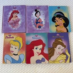 Disney Princesses bundle of books from 2008 and 2010